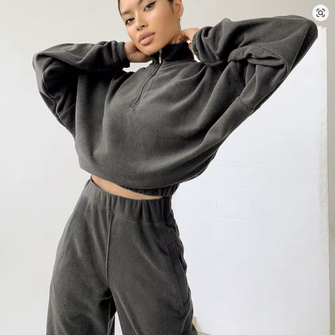 Conjunto Fleece Comfort™ – Abrigo Suave, Estilo Moderno