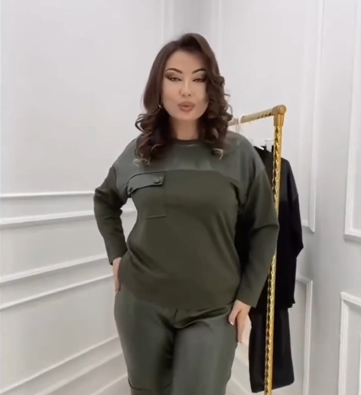 Conjunto 'Urban Edge': Confort Diario con el Toque Sofisticado del Efecto Piel