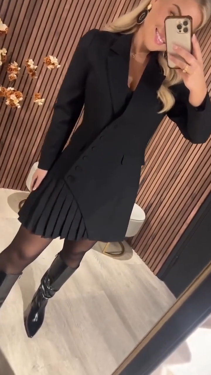 Mini Blazer Dress™ – Elegancia Poderosa en Cada Paso