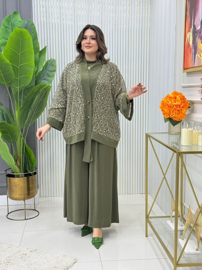 Traje Arena Resplandeciente - Ajuste flexible y adaptable