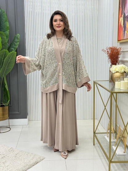 Traje Arena Resplandeciente - Ajuste flexible y adaptable