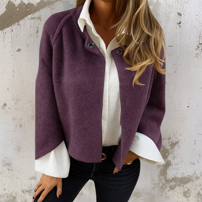 Chaqueta Corta Judith™: La Elegancia del Cachemira, la Protección Windproof