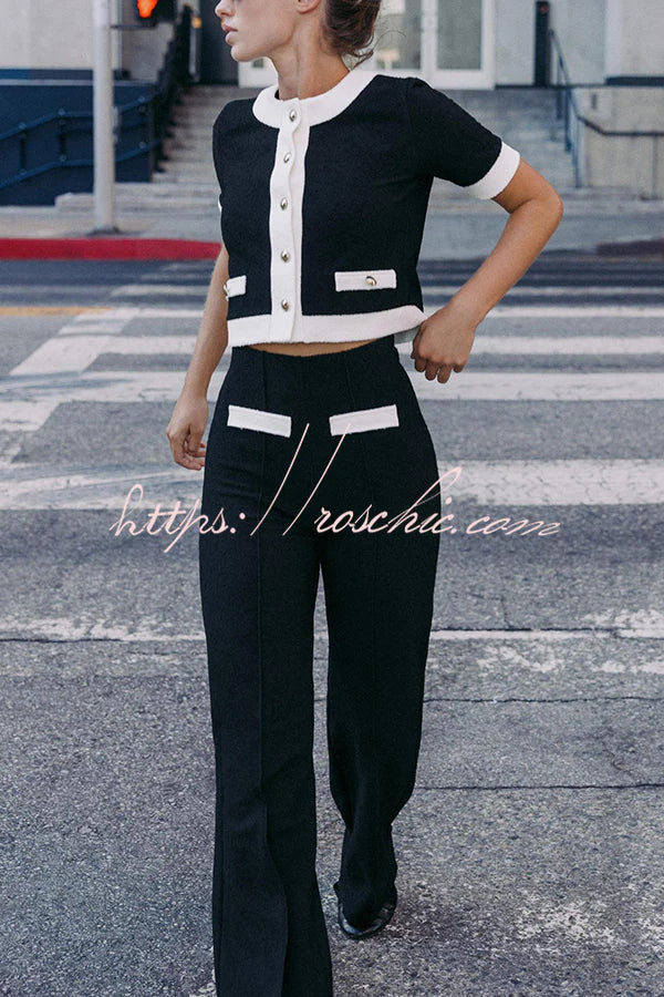 Conjunto Parisian Class™: Elegancia Contemporánea con Toque Vintage