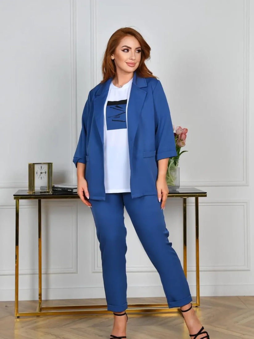 Conjunto 'Versatile Chic': Elegancia, Comodidad y el Traje Perfecto para Cada Silueta