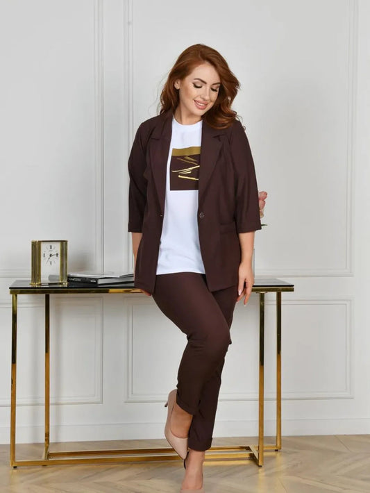 Conjunto 'Versatile Chic': Elegancia, Comodidad y el Traje Perfecto para Cada Silueta