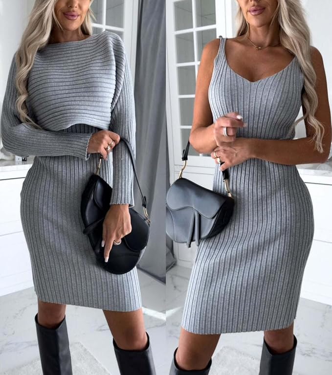 Elegancia Tejida: El Conjunto de Punto Body con Elástico