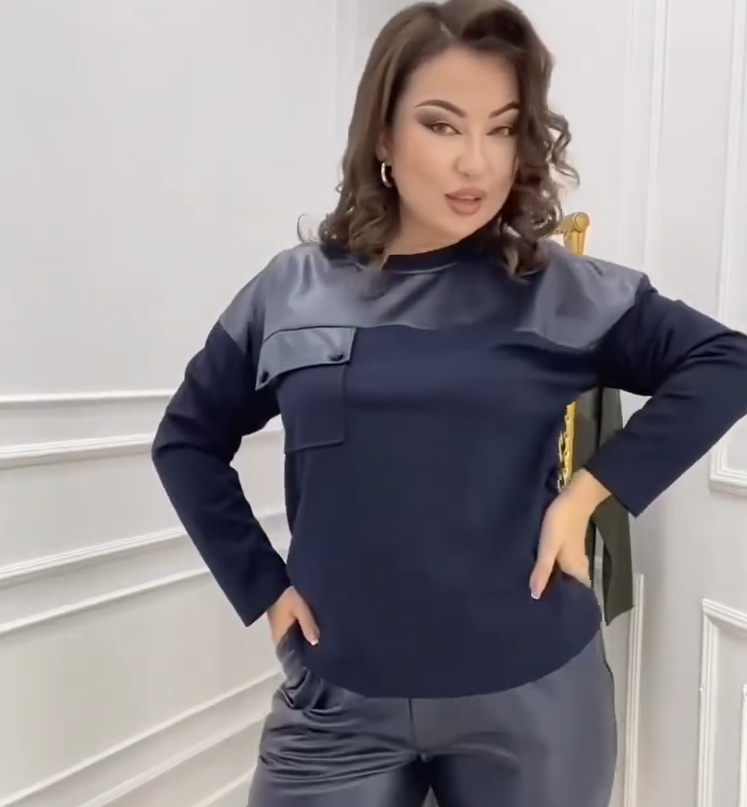 Conjunto 'Urban Edge': Confort Diario con el Toque Sofisticado del Efecto Piel