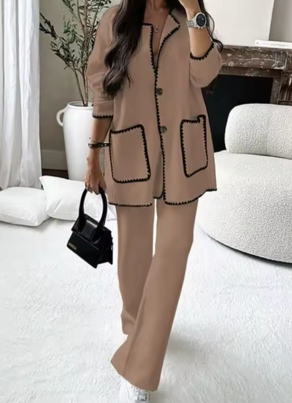 Conjunto Edge Chic: Estilo Definido y Comodidad Casual