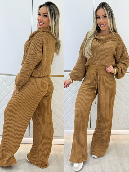 Conjunto Cozy Set: Suavidad, Estilo y Confort en un Solo Look Comodidad con Toque de Elegancia