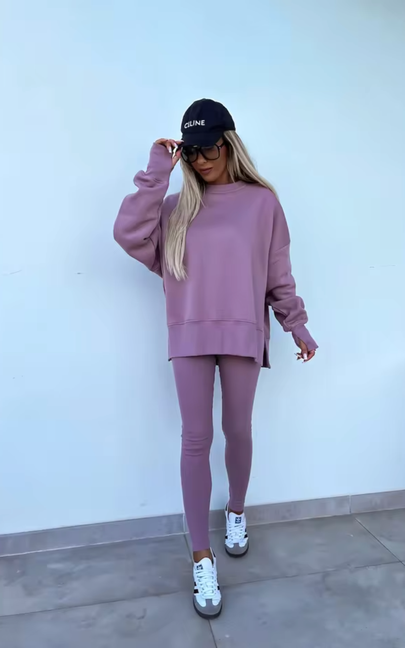 Conjunto Urban Soft Glam™ – Comodidad que Estiliza sin Esfuerzo