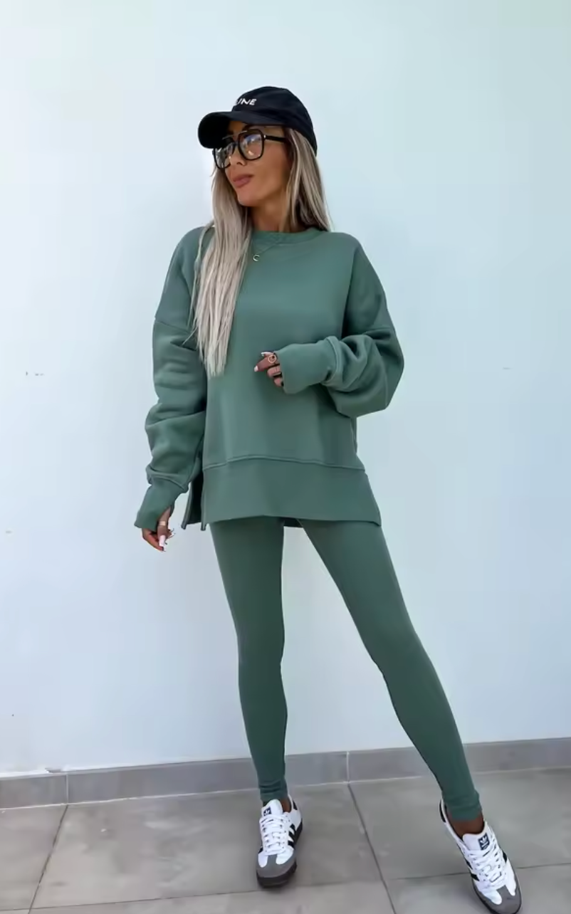 Conjunto Urban Soft Glam™ – Comodidad que Estiliza sin Esfuerzo