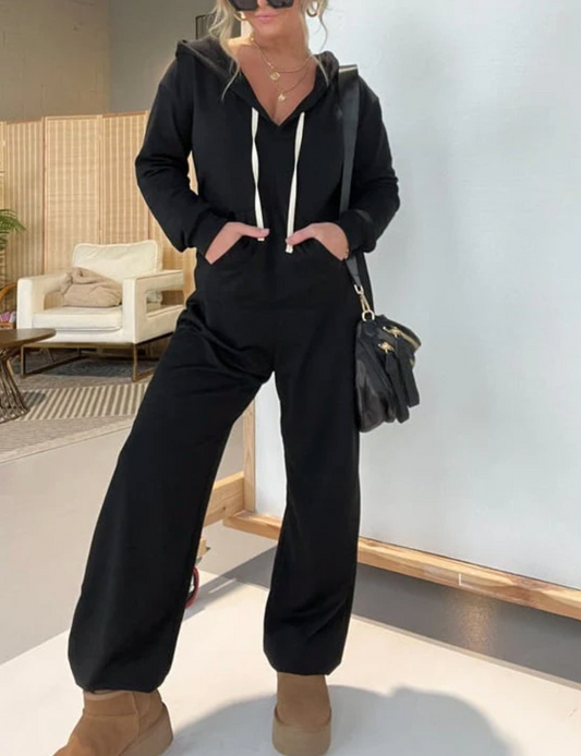 Mono 'Cozy Days': Comodidad Oversized y Estilo Francés en una Sola Prenda