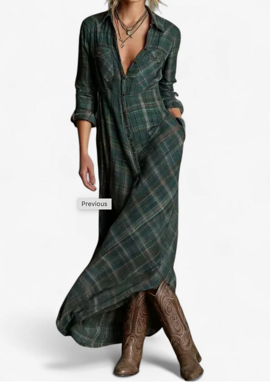 Vestido Cécile™: La Elegancia Versátil en Movimiento