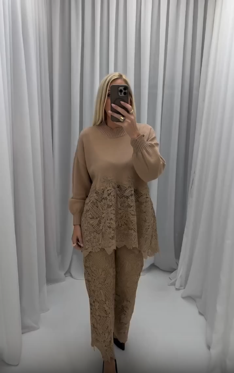 Conjunto Soft Lace™: Elegancia Natural con Comodidad Sofisticada