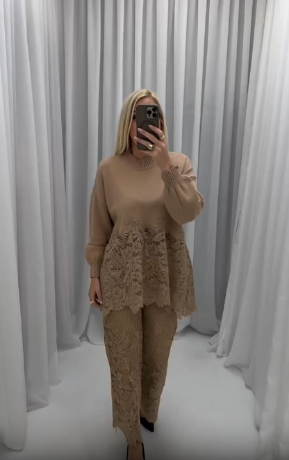 Conjunto Soft Lace™: Elegancia Natural con Comodidad Sofisticada