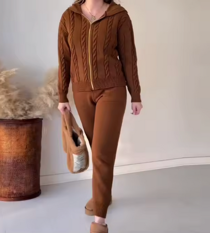 Conjunto de Punto: Lujo Urbano y Estilo Ajustado para Tu Día a Día