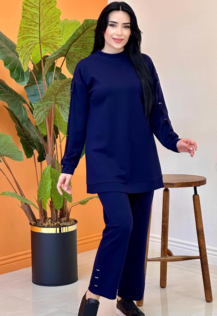 Conjunto de Dos Piezas: Comodidad sin Esfuerzo, Estilo Diario