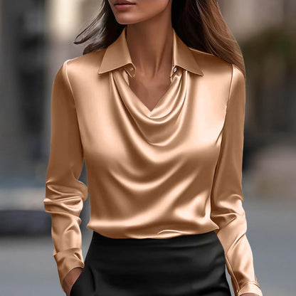 Blusa Silk Top: Elegancia Atemporal con Toque de Seda