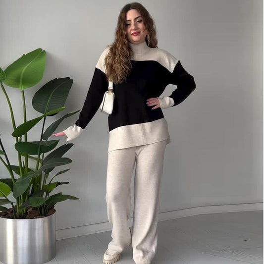 Conjunto Bicolor: Estilo sin Esfuerzo y Comodidad Elevada para el Día a Día