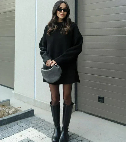 Conjunto Knit Éclat: Elegancia Natural y Confort en un Solo Look