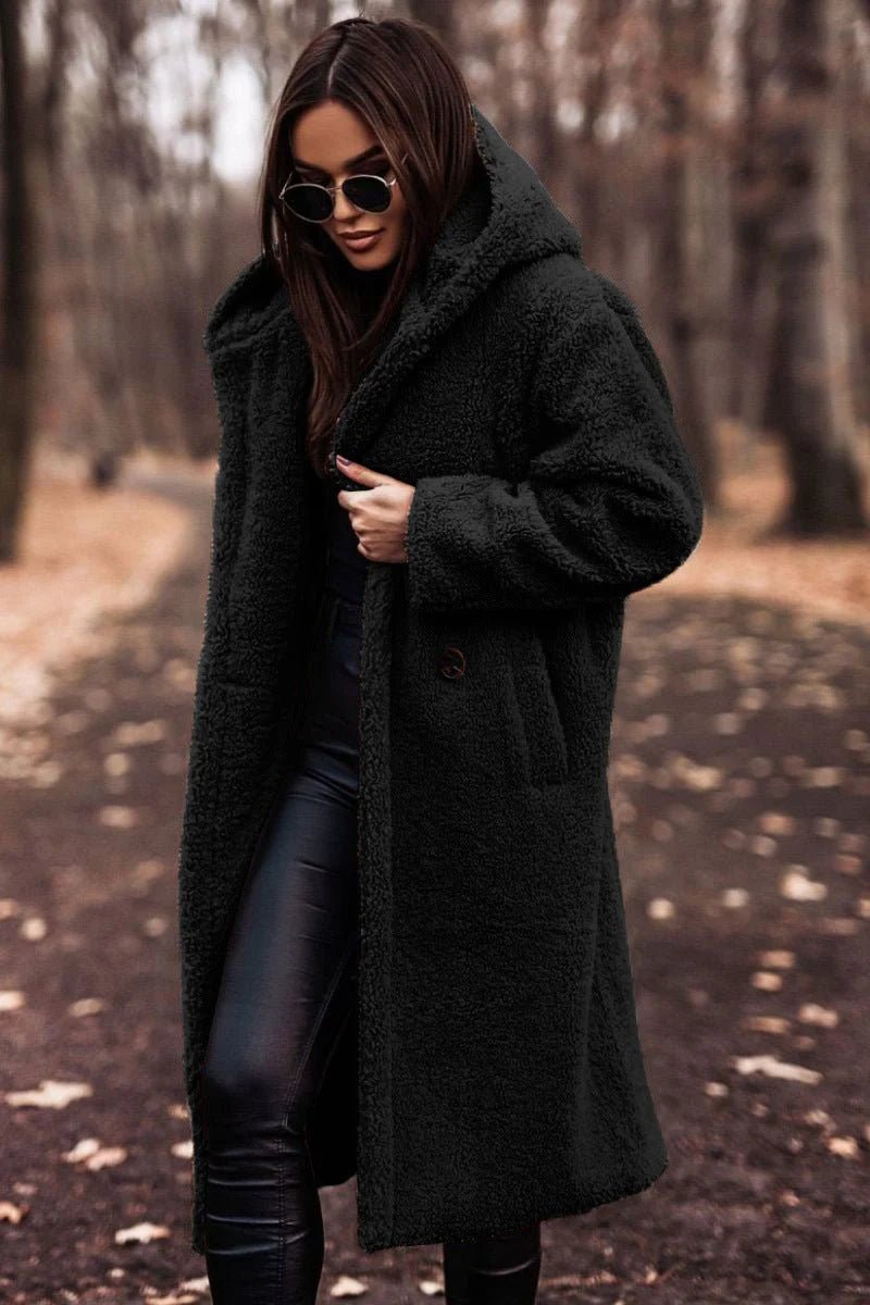 Chaqueta Elva™: Elegancia Minimalista y Protección Total contra el Frío Invernal