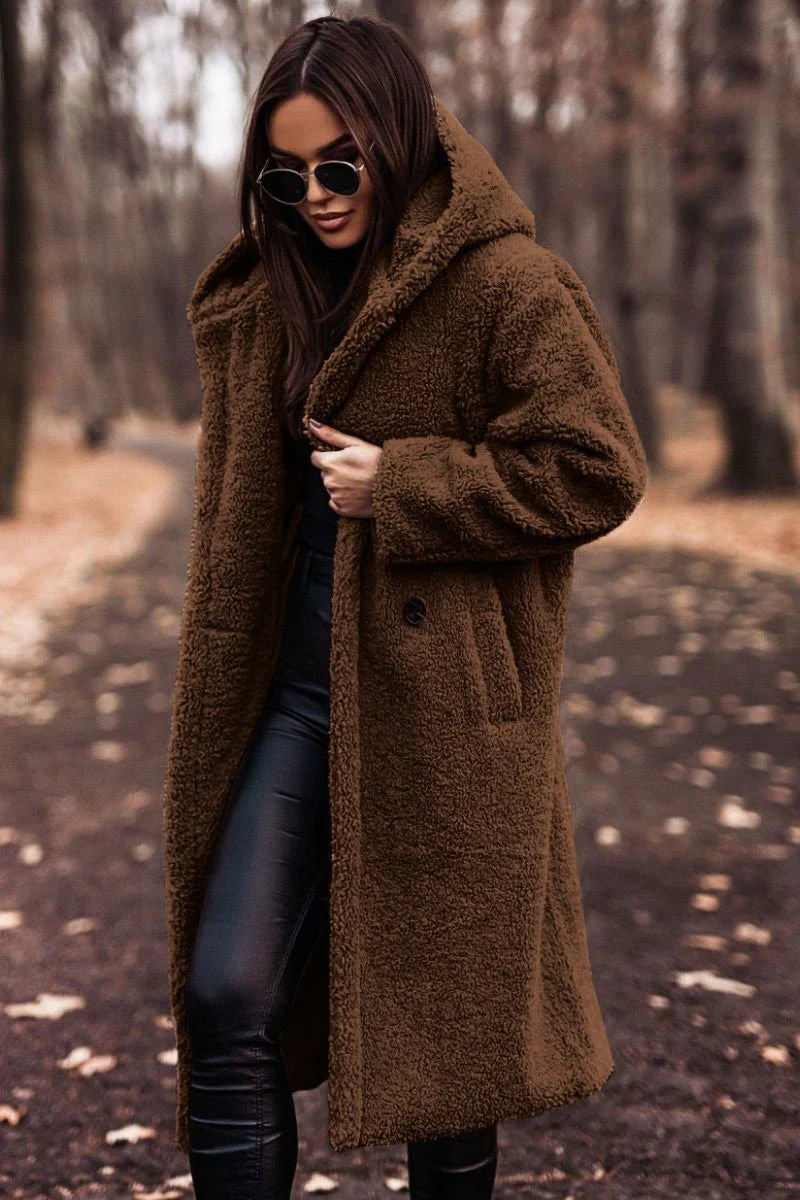 Chaqueta Elva™: Elegancia Minimalista y Protección Total contra el Frío Invernal