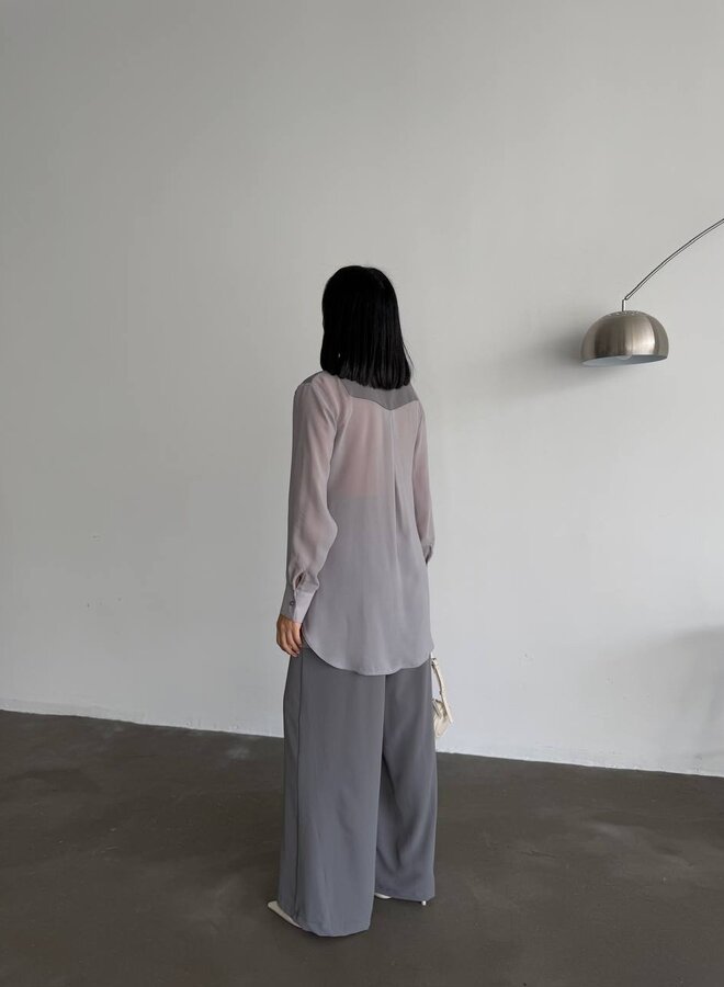 Conjunto "Chiffon Chic": La Fusión Perfecta de Confort y Glamour