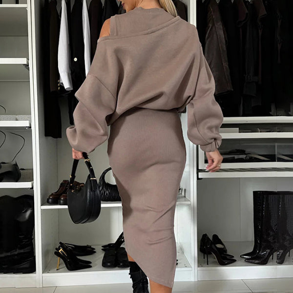 Conjunto CASSIA: El Juego de Texturas y Estilo Más Chic