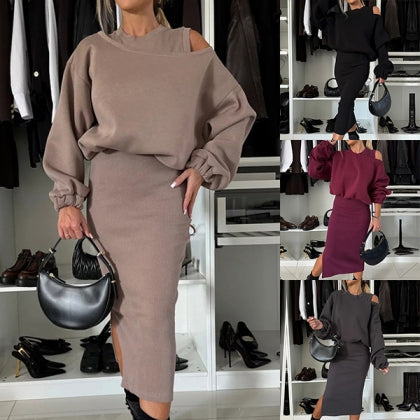 Conjunto CASSIA: El Juego de Texturas y Estilo Más Chic