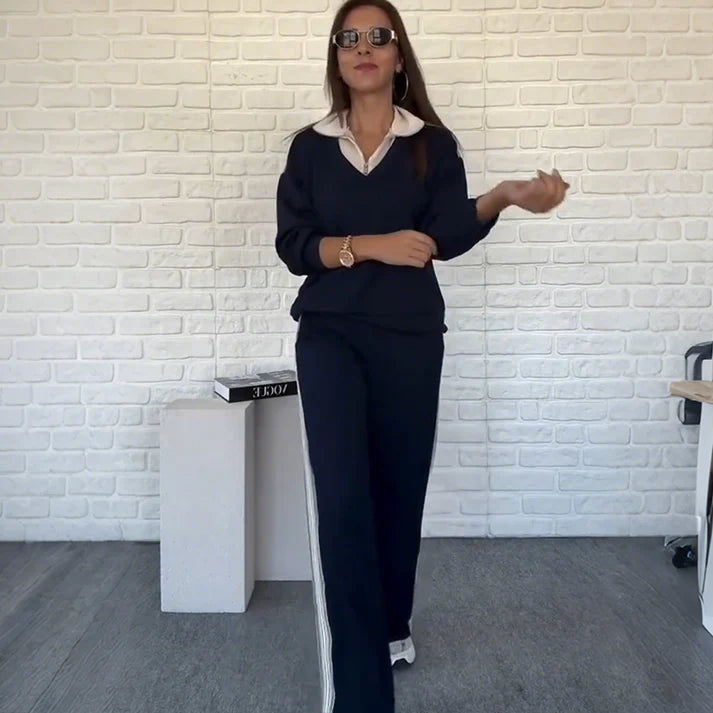 Conjunto Polo Chic: Comodidad Deportiva con Toque Elegante