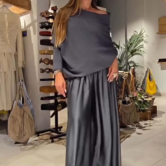 Conjunto Satin Flow: Movimiento, Elegancia y Libertad en un Solo Look