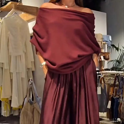 Conjunto Satin Flow: Movimiento, Elegancia y Libertad en un Solo Look