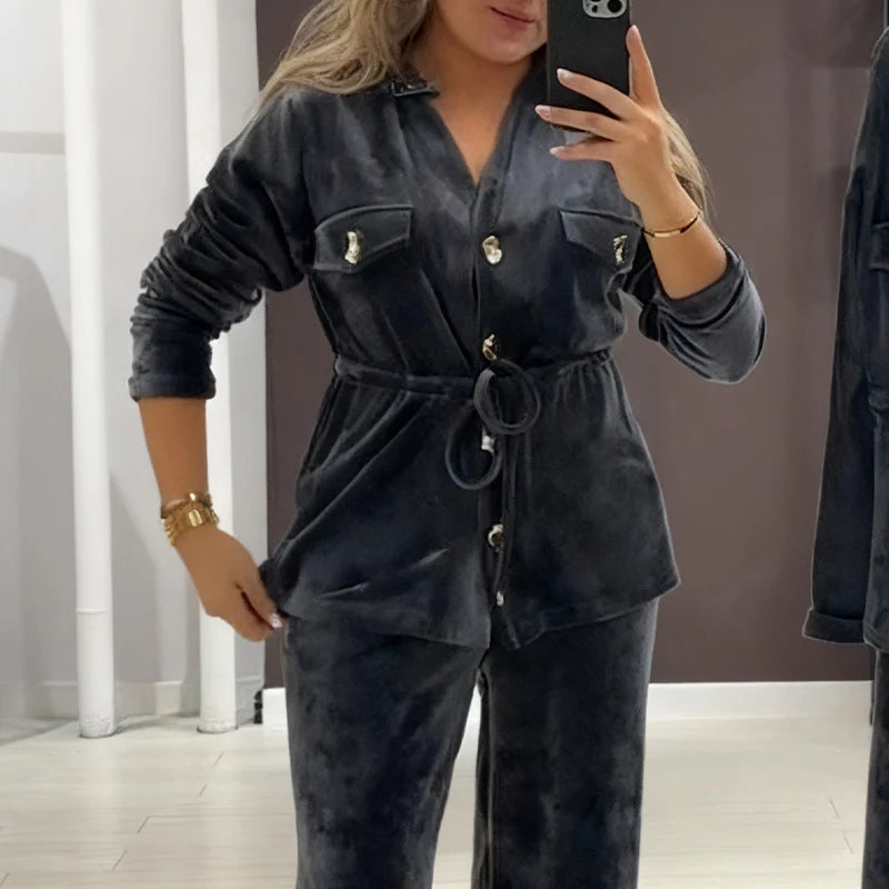 Conjunto VelSet: Suavidad, Brillo y Estilo Contemporáneo