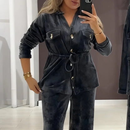 Conjunto VelSet: Suavidad, Brillo y Estilo Contemporáneo