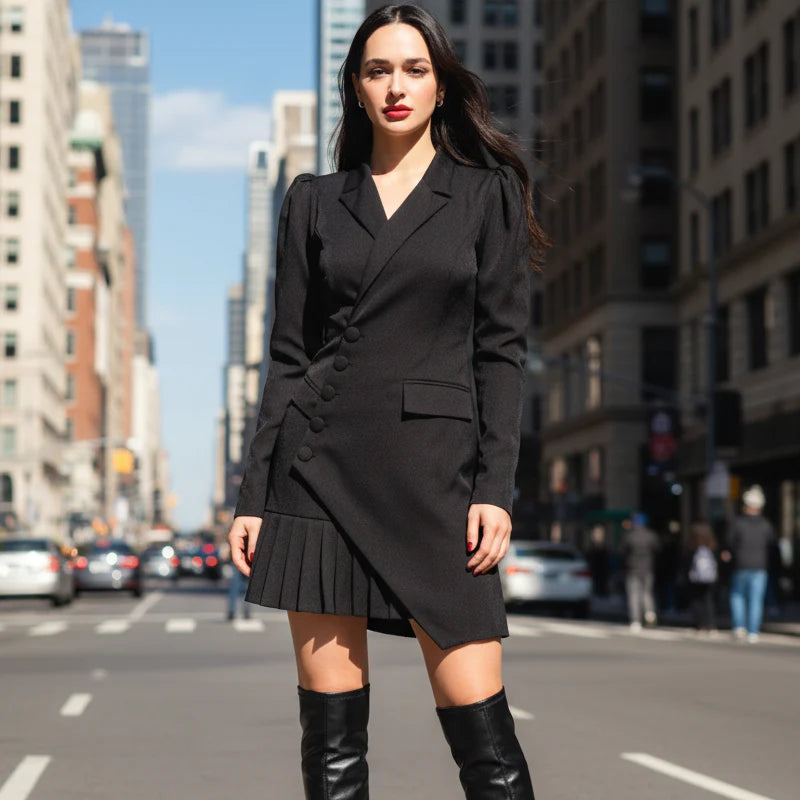 Mini Blazer Dress™ – Elegancia Poderosa en Cada Paso