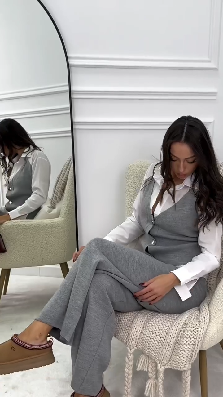 Conjunto Urban Knit™: Sofisticación Relajada, Estilo Contemporáneo