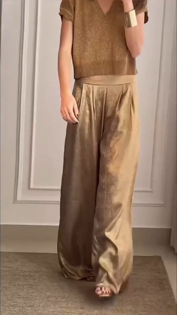 Conjunto Gold Set: Brillo Sofisticado con Elegancia Atemporal