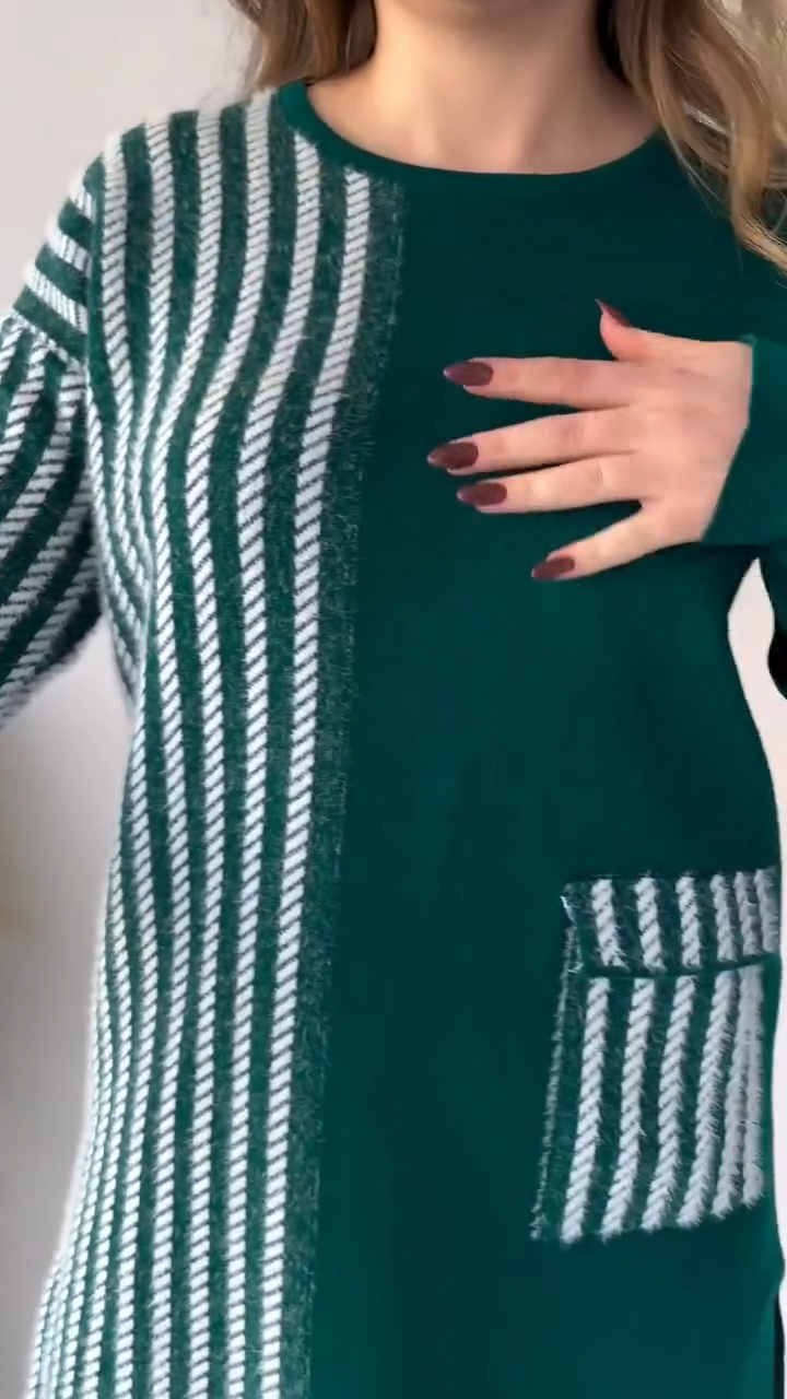 Conjunto Knit Line Premium™ – Estilo Moderno con Tejido Suave y Favorecedor