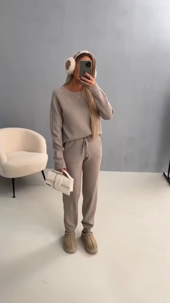 Conjunto Cozy Winter Soft™ – Calidez Premium con Estilo Minimalista