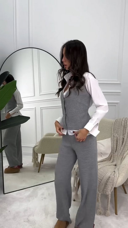 Conjunto Urban Knit™: Sofisticación Relajada, Estilo Contemporáneo