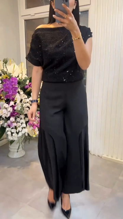 Conjunto Spark Set: Elegancia Moderna con Toque de Brillo