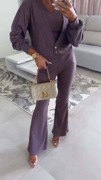 conjunto Soft Set: Elegancia Relajada y Estilo sin Esfuerzo.