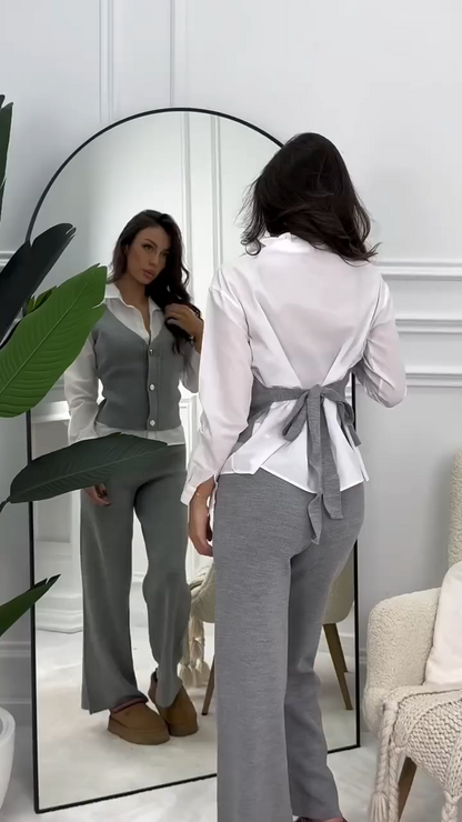 Conjunto Urban Knit™: Sofisticación Relajada, Estilo Contemporáneo